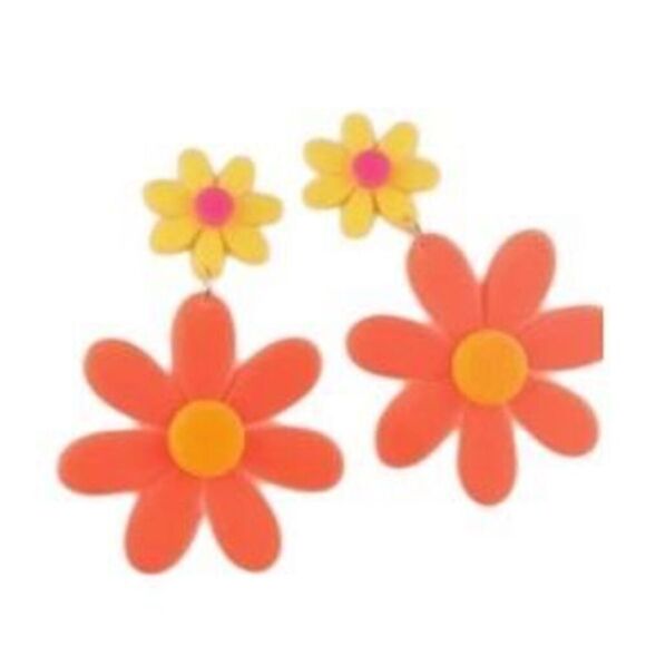 No Brand Jewelry - Adorable Flower Earrings